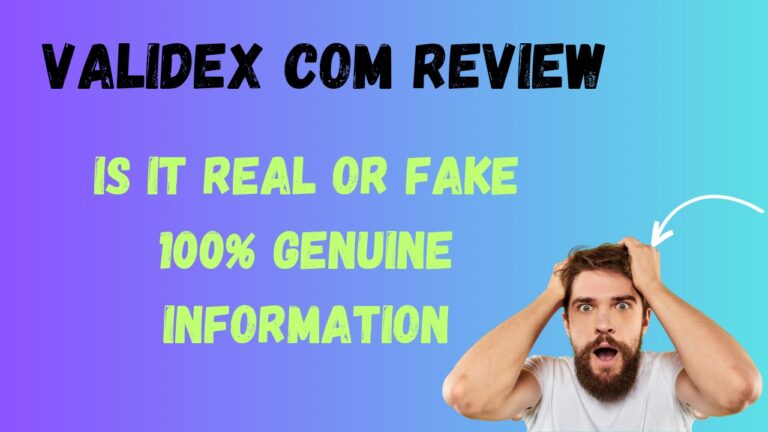Validex com Review: Is It Real Or Fake 100% Genuine information