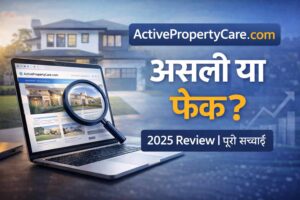 info activepropertycare.com Review 2025: क्या ActivePropertyCare.com असली है या फेक? पूरी सच्चाई