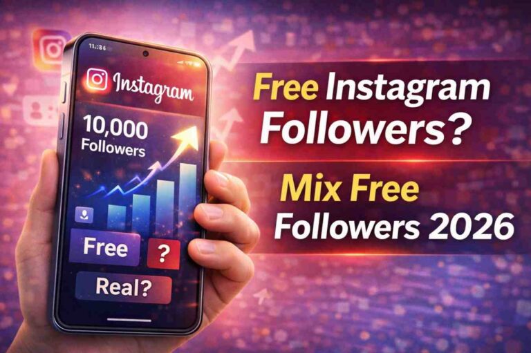 Mix Free Followers 2026, Instagram पर Free Followers पाने का सच, Real Experience