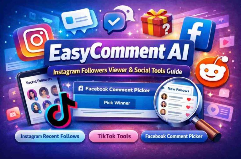 EasyComment AI Kya Hai? Instagram Followers Viewer aur Social Tools ka Complete Guide (2026)
